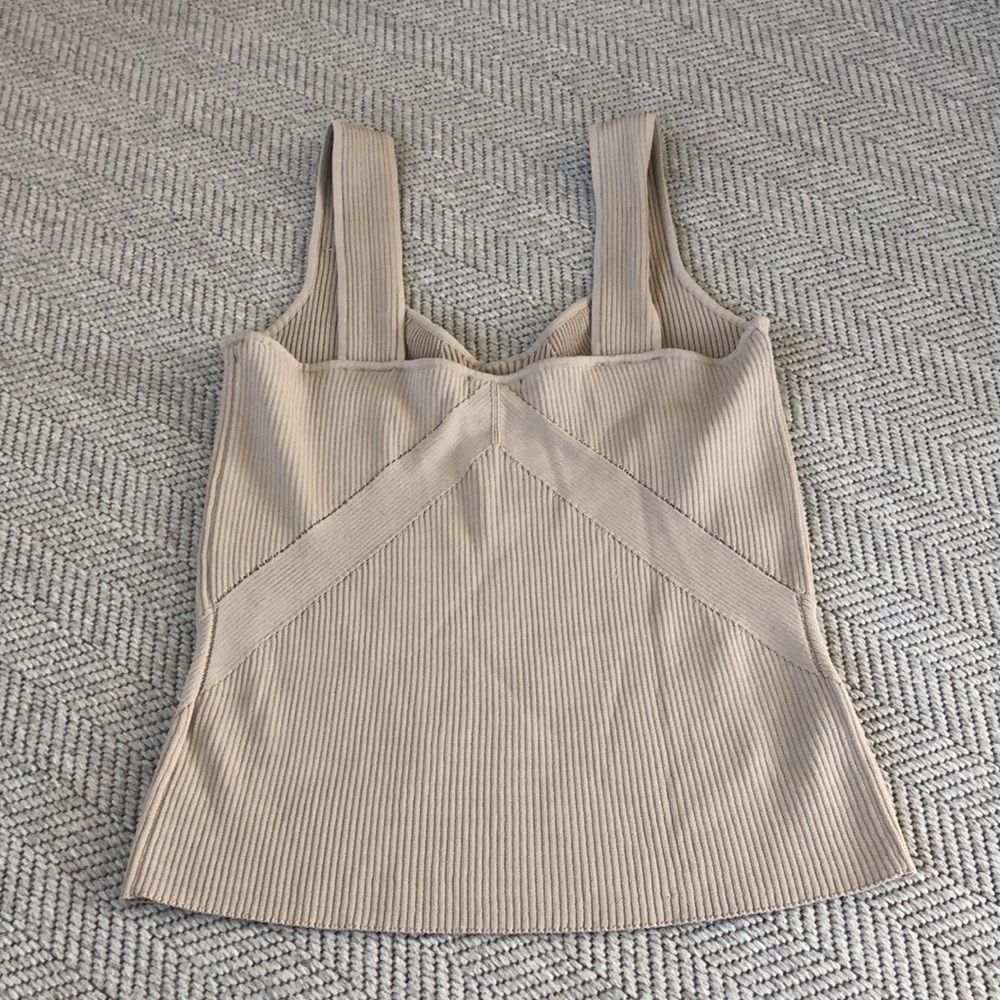 Women’s Halogen Ribbed Tank Top - Picture 5 of 5